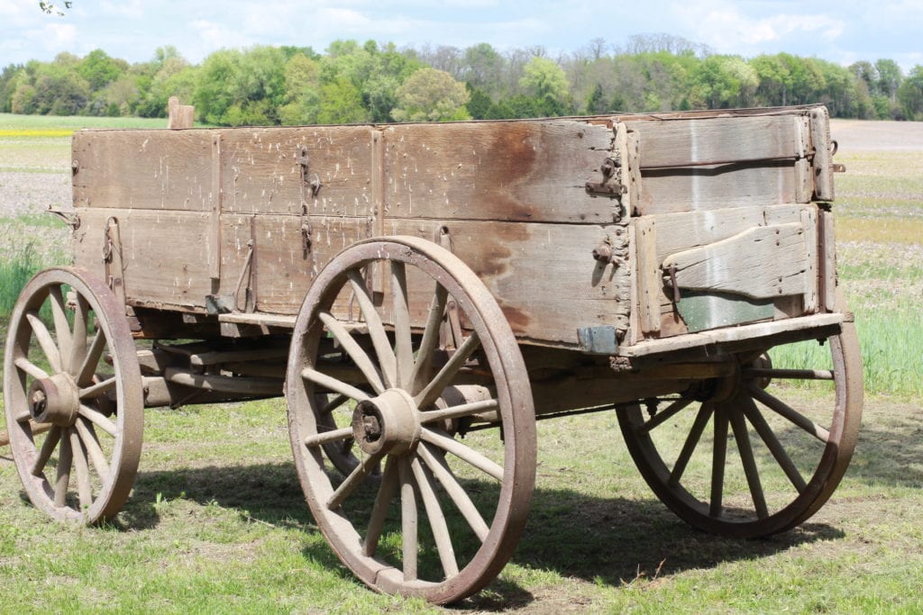 antique wooden farm wagons for sale